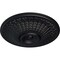 Ekena Millwork Modena Ceiling Medallion (Fits Canopies up to 5 1/4"), Hand-Painted Steel Gray, 23 1/2"OD x 3 1/2"P CM23MOSGS - alternate 2